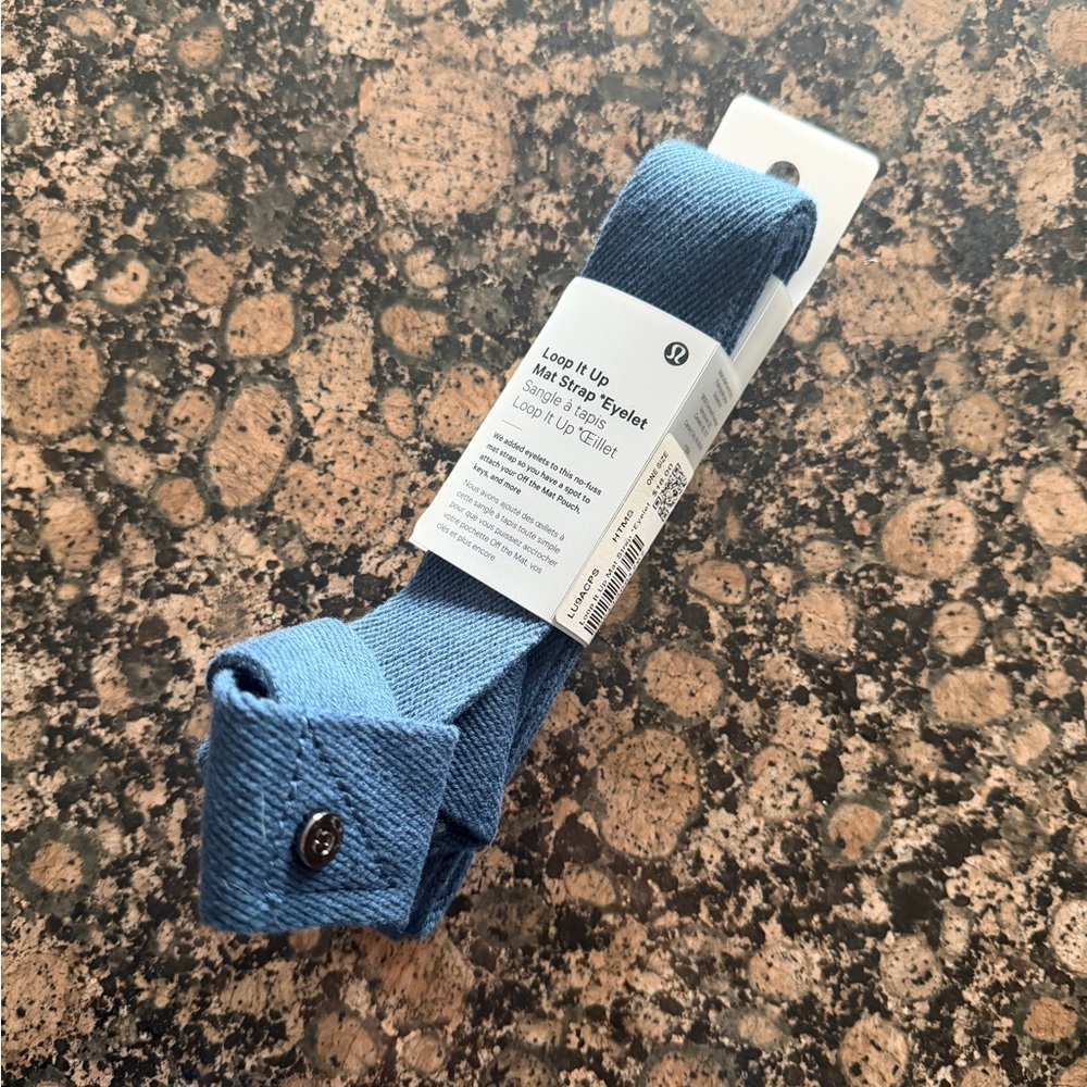 SOLD lululemon athletica Loop It Up Mat Strap - Blue